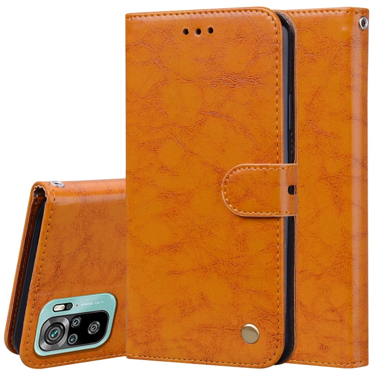 Business Style Oil Wax Texture Horizontal Flip Leather Case with Holder & Card Slots & Wallet, For Xiaomi Redmi 9T, For Xiaomi Redmi Note 9T, For Xiaomi Redmi Note 10, For Xiaomi Redmi K40 / K40 Pro, For Xiaomi Redmi Note 10 Pro, For Xiaomi Mi 10T Pro 5G