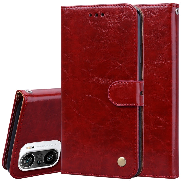 Business Style Oil Wax Texture Horizontal Flip Leather Case with Holder & Card Slots & Wallet, For Xiaomi Redmi 9T, For Xiaomi Redmi Note 9T, For Xiaomi Redmi Note 10, For Xiaomi Redmi K40 / K40 Pro, For Xiaomi Redmi Note 10 Pro, For Xiaomi Mi 10T Pro 5G