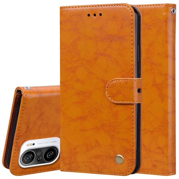 Business Style Oil Wax Texture Horizontal Flip Leather Case with Holder & Card Slots & Wallet, For Xiaomi Redmi 9T, For Xiaomi Redmi Note 9T, For Xiaomi Redmi Note 10, For Xiaomi Redmi K40 / K40 Pro, For Xiaomi Redmi Note 10 Pro, For Xiaomi Mi 10T Pro 5G