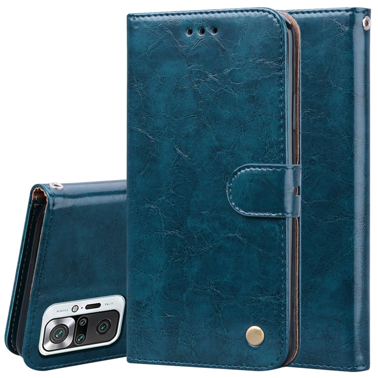 Business Style Oil Wax Texture Horizontal Flip Leather Case with Holder & Card Slots & Wallet, For Xiaomi Redmi 9T, For Xiaomi Redmi Note 9T, For Xiaomi Redmi Note 10, For Xiaomi Redmi K40 / K40 Pro, For Xiaomi Redmi Note 10 Pro, For Xiaomi Mi 10T Pro 5G
