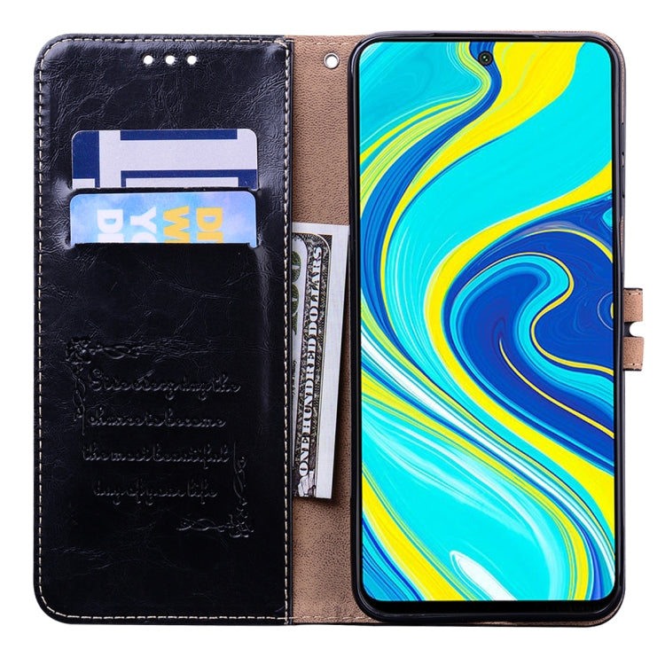 Business Style Oil Wax Texture Horizontal Flip Leather Case with Holder & Card Slots & Wallet, For Xiaomi Mi 10T Lite 5G, For Xiaomi Poco M3