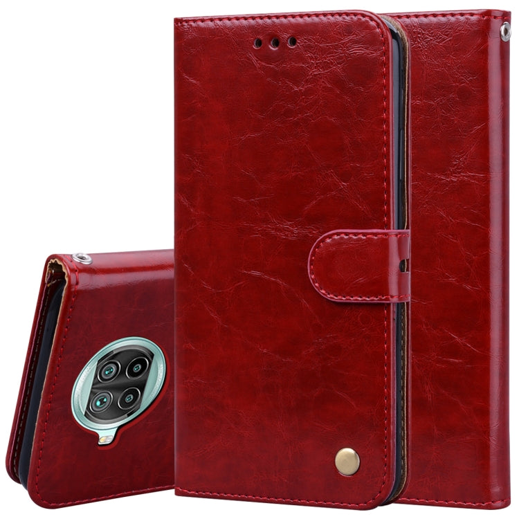 Business Style Oil Wax Texture Horizontal Flip Leather Case with Holder & Card Slots & Wallet, For Xiaomi Mi 10T Lite 5G, For Xiaomi Poco M3