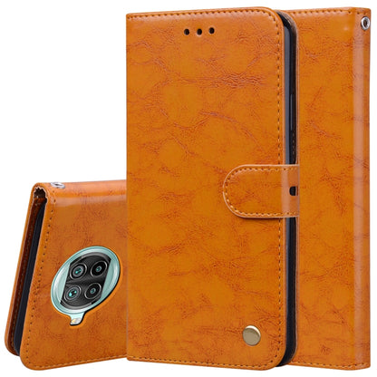 Business Style Oil Wax Texture Horizontal Flip Leather Case with Holder & Card Slots & Wallet, For Xiaomi Mi 10T Lite 5G, For Xiaomi Poco M3
