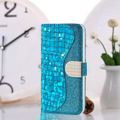 Laser Glitter Powder Matching Crocodile Texture Horizontal Flip Leather Case with Card Slots & Holder & Wallet, For Samsung Galaxy A02s (EU Version), For Samsung Galaxy A02s (US Version), For Samsung Galaxy A32 5G, For Samsung Galaxy A32 4G            ...