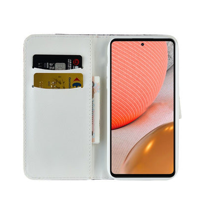Laser Glitter Powder Matching Crocodile Texture Horizontal Flip Leather Case with Card Slots & Holder & Wallet, For Samsung Galaxy A72 5G / 4G, For Samsung Galaxy S21 FE