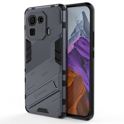 Punk Armor 2 in 1 PC + TPU Shockproof Case with Invisible Holder, For Xiaomi Mi 11 Pro