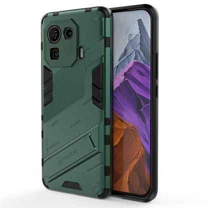 Punk Armor 2 in 1 PC + TPU Shockproof Case with Invisible Holder, For Xiaomi Mi 11 Pro