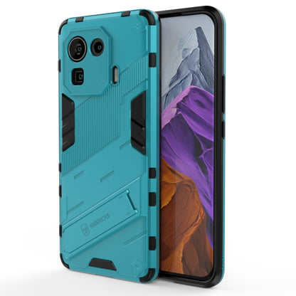 Punk Armor 2 in 1 PC + TPU Shockproof Case with Invisible Holder, For Xiaomi Mi 11 Pro