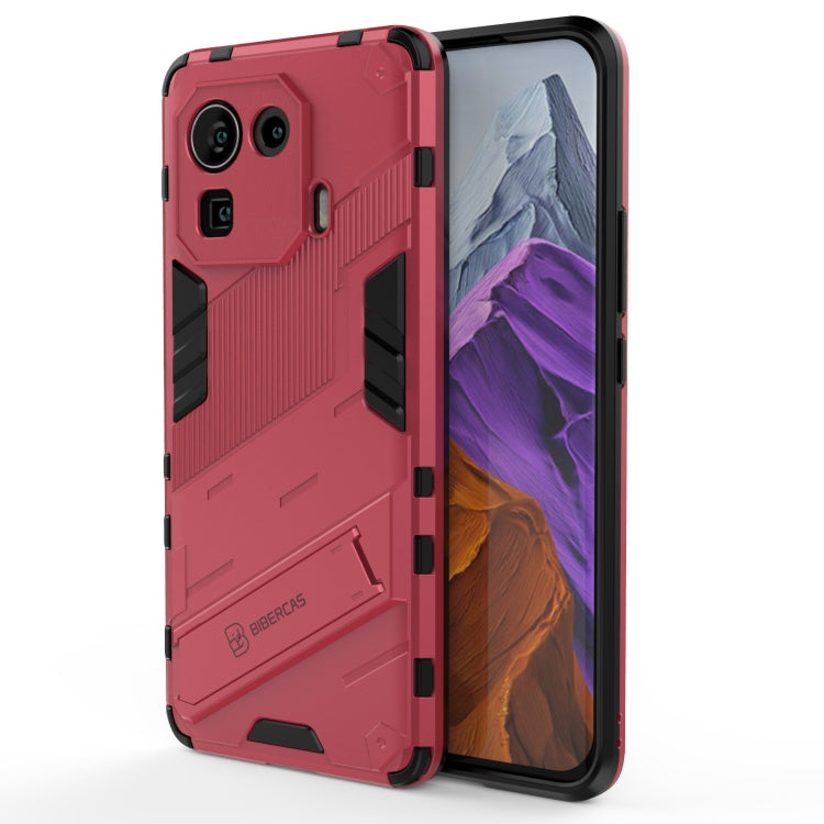 Punk Armor 2 in 1 PC + TPU Shockproof Case with Invisible Holder, For Xiaomi Mi 11 Pro