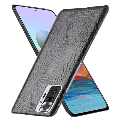 Shockproof Crocodile Texture PC + PU Case, For Xiaomi Redmi Note 10 Pro (India version) / Note 10 Pro Max, For Xiaomi Mi 11 Lite