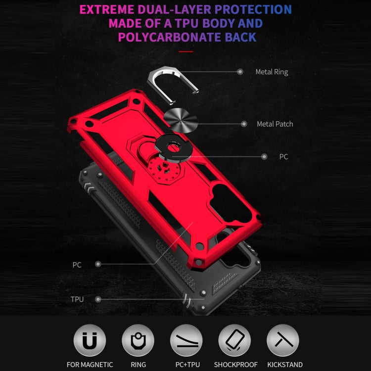 Shockproof TPU + PC Protective Case with 360 Degree Rotating Holder, For Samsung Galaxy A32 5G, For Motorola Moto G Power (2021), For Motorola Moto One 5G Ace, For Xiaomi Redmi K40 / K40 Pro