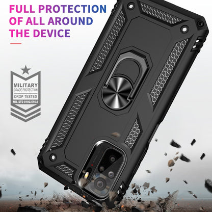 Shockproof TPU + PC Protective Case with 360 Degree Rotating Holder, For Xiaomi Redmi Note 10 / Note 10S, For Xiaomi Redmi Note 9 4G / 9T / 9 Power