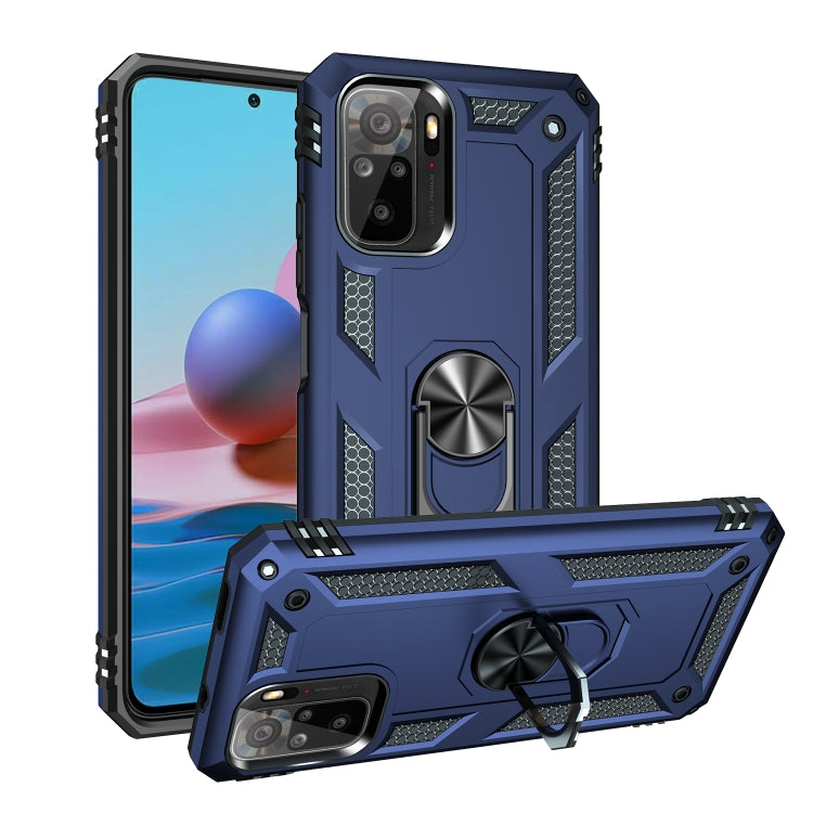 Shockproof TPU + PC Protective Case with 360 Degree Rotating Holder, For Xiaomi Redmi Note 10 / Note 10S, For Xiaomi Redmi Note 9 4G / 9T / 9 Power