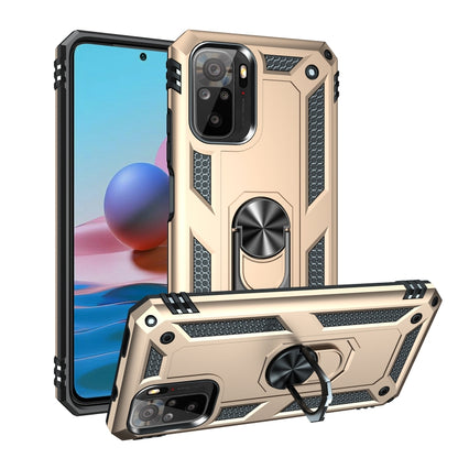 Shockproof TPU + PC Protective Case with 360 Degree Rotating Holder, For Xiaomi Redmi Note 10 / Note 10S, For Xiaomi Redmi Note 9 4G / 9T / 9 Power