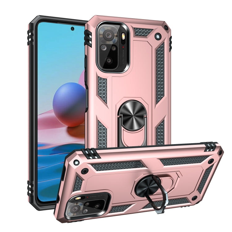 Shockproof TPU + PC Protective Case with 360 Degree Rotating Holder, For Xiaomi Redmi Note 10 / Note 10S, For Xiaomi Redmi Note 9 4G / 9T / 9 Power