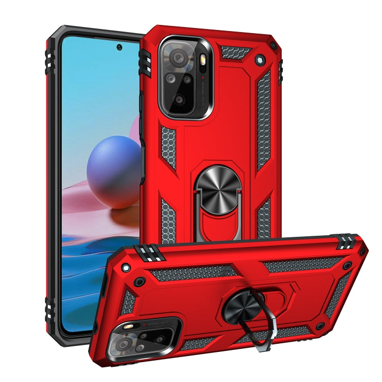 Shockproof TPU + PC Protective Case with 360 Degree Rotating Holder, For Xiaomi Redmi Note 10 / Note 10S, For Xiaomi Redmi Note 9 4G / 9T / 9 Power