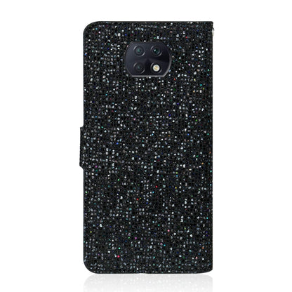 Glitter Powder Horizontal Flip Leather Case with Card Slots & Holder & Lanyard, For Xiaomi Redmi Note 9 5G, For Xiaomi Redmi Note 10 4G, For Xiaomi Redmi Note 10 Pro, For Samsung Galaxy A02 / M02