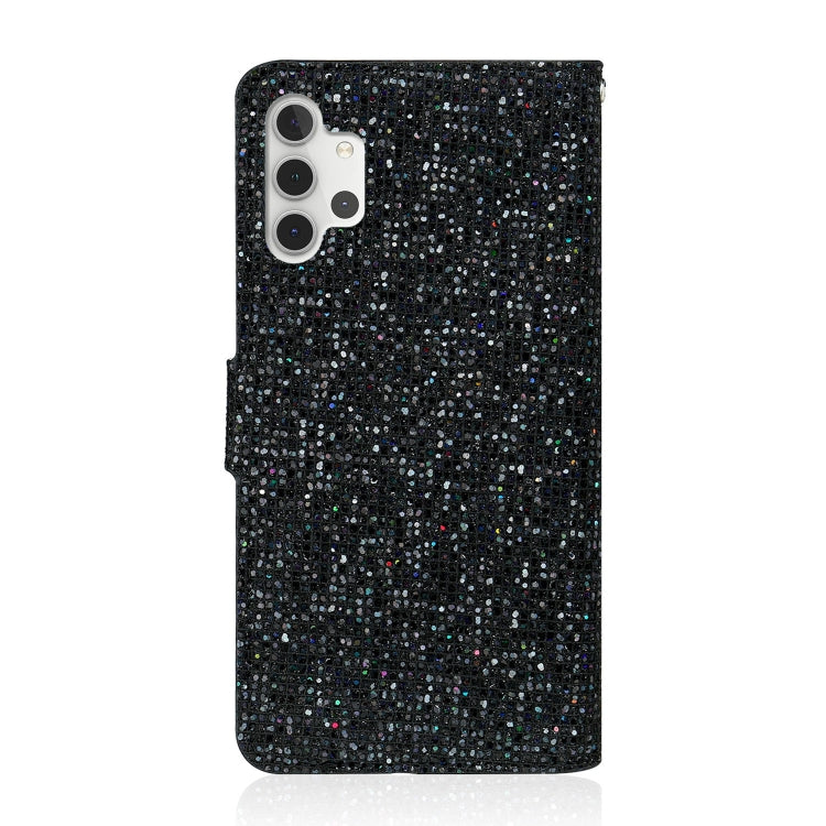 Glitter Powder Horizontal Flip Leather Case with Card Slots & Holder & Lanyard, For Samsung Galaxy A32 4G, For Samsung Galaxy A52 5G / 4G, For Samsung Galaxy A72 5G / 4G, For Samsung Galaxy S21 FE
