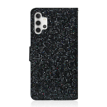 Glitter Powder Horizontal Flip Leather Case with Card Slots & Holder & Lanyard, For Samsung Galaxy A32 4G, For Samsung Galaxy A52 5G / 4G, For Samsung Galaxy A72 5G / 4G, For Samsung Galaxy S21 FE