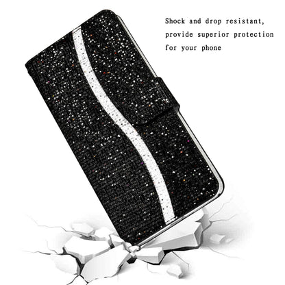 Glitter Powder Horizontal Flip Leather Case with Card Slots & Holder & Lanyard, For Samsung Galaxy A32 4G, For Samsung Galaxy A52 5G / 4G, For Samsung Galaxy A72 5G / 4G, For Samsung Galaxy S21 FE