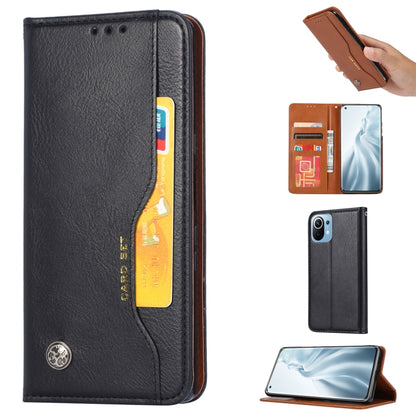 Knead Skin Texture Horizontal Flip Leather Case with Photo Frame & Holder & Card Slots & Wallet, For Xiaomi Mi 11 Pro, For Xiaomi Mi 11 Lite, For Samsung Galaxy S21 FE