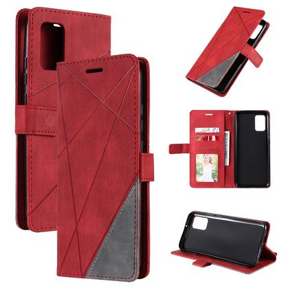 Skin Feel Splicing Horizontal Flip Leather Case with Holder & Card Slots & Wallet & Photo Frame, For Samsung Galaxy A42 5G, For Samsung Galaxy A02s, For Samsung Galaxy A12, For Motorola Moto G9 Power