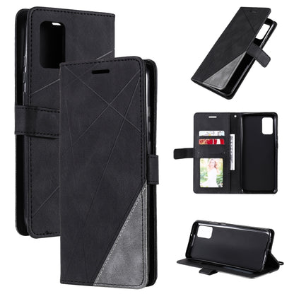 Skin Feel Splicing Horizontal Flip Leather Case with Holder & Card Slots & Wallet & Photo Frame, For Samsung Galaxy A42 5G, For Samsung Galaxy A02s, For Samsung Galaxy A12, For Motorola Moto G9 Power