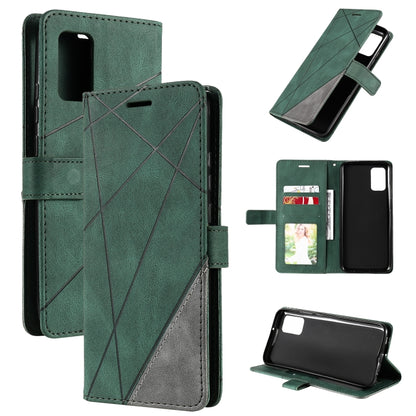 Skin Feel Splicing Horizontal Flip Leather Case with Holder & Card Slots & Wallet & Photo Frame, For Samsung Galaxy A42 5G, For Samsung Galaxy A02s, For Samsung Galaxy A12, For Motorola Moto G9 Power