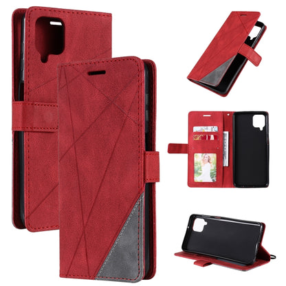 Skin Feel Splicing Horizontal Flip Leather Case with Holder & Card Slots & Wallet & Photo Frame, For Samsung Galaxy A42 5G, For Samsung Galaxy A02s, For Samsung Galaxy A12, For Motorola Moto G9 Power