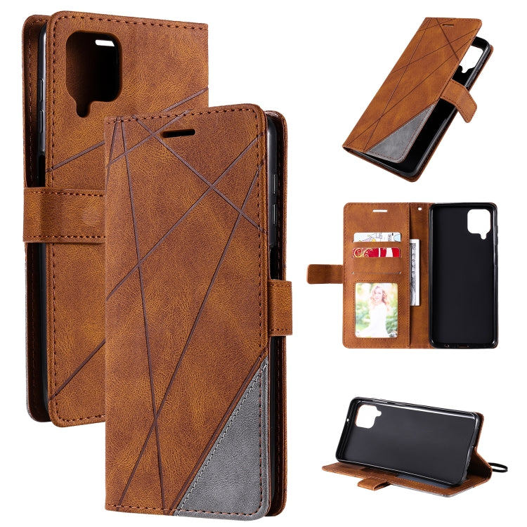 Skin Feel Splicing Horizontal Flip Leather Case with Holder & Card Slots & Wallet & Photo Frame, For Samsung Galaxy A42 5G, For Samsung Galaxy A02s, For Samsung Galaxy A12, For Motorola Moto G9 Power
