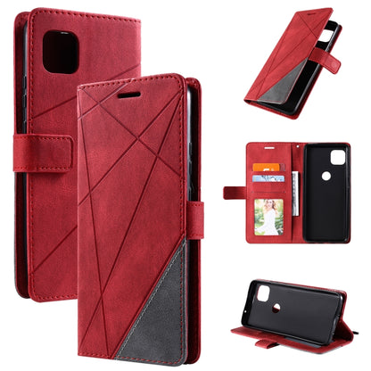 Skin Feel Splicing Horizontal Flip Leather Case with Holder & Card Slots & Wallet & Photo Frame, For Motorola Moto G 5G, For Motorola Moto E7 Power, For Huawei Mate 10 Lite, For Samsung Galaxy A02 (EU Version)