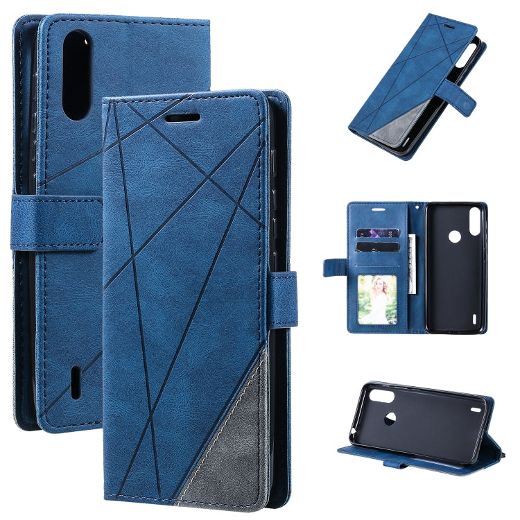 Skin Feel Splicing Horizontal Flip Leather Case with Holder & Card Slots & Wallet & Photo Frame, For Motorola Moto G 5G, For Motorola Moto E7 Power, For Huawei Mate 10 Lite, For Samsung Galaxy A02 (EU Version)