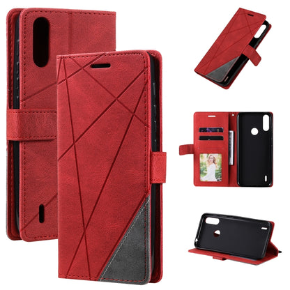 Skin Feel Splicing Horizontal Flip Leather Case with Holder & Card Slots & Wallet & Photo Frame, For Motorola Moto G 5G, For Motorola Moto E7 Power, For Huawei Mate 10 Lite, For Samsung Galaxy A02 (EU Version)