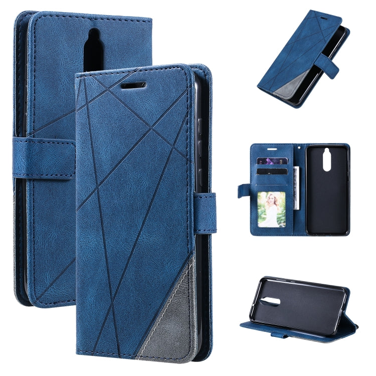 Skin Feel Splicing Horizontal Flip Leather Case with Holder & Card Slots & Wallet & Photo Frame, For Motorola Moto G 5G, For Motorola Moto E7 Power, For Huawei Mate 10 Lite, For Samsung Galaxy A02 (EU Version)