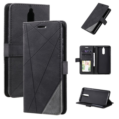 Skin Feel Splicing Horizontal Flip Leather Case with Holder & Card Slots & Wallet & Photo Frame, For Motorola Moto G 5G, For Motorola Moto E7 Power, For Huawei Mate 10 Lite, For Samsung Galaxy A02 (EU Version)