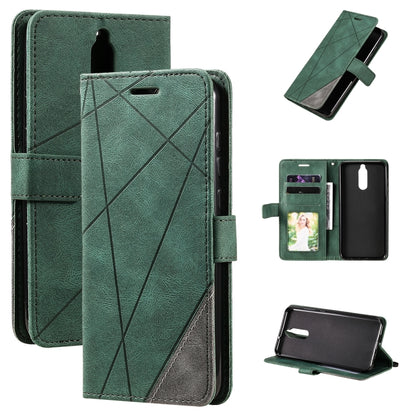 Skin Feel Splicing Horizontal Flip Leather Case with Holder & Card Slots & Wallet & Photo Frame, For Motorola Moto G 5G, For Motorola Moto E7 Power, For Huawei Mate 10 Lite, For Samsung Galaxy A02 (EU Version)