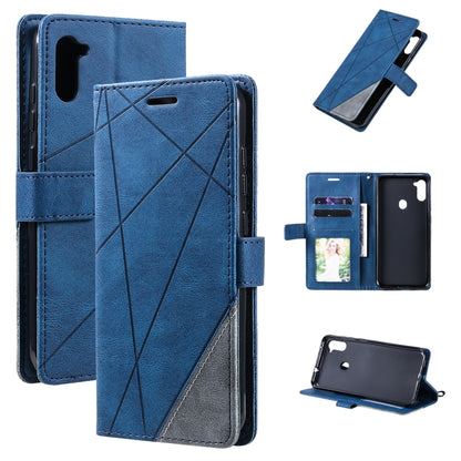 Skin Feel Splicing Horizontal Flip Leather Case with Holder & Card Slots & Wallet & Photo Frame, For Samsung Galaxy A11 (EU Version), For Samsung Galaxy A32 5G, For OnePlus 8T
