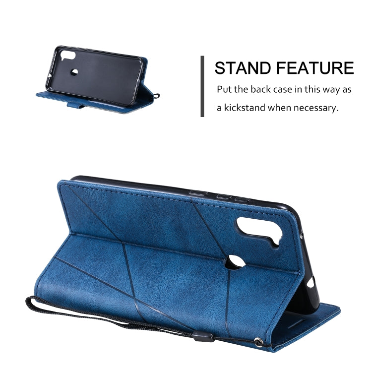 Skin Feel Splicing Horizontal Flip Leather Case with Holder & Card Slots & Wallet & Photo Frame, For Samsung Galaxy A11 (EU Version), For Samsung Galaxy A32 5G, For OnePlus 8T