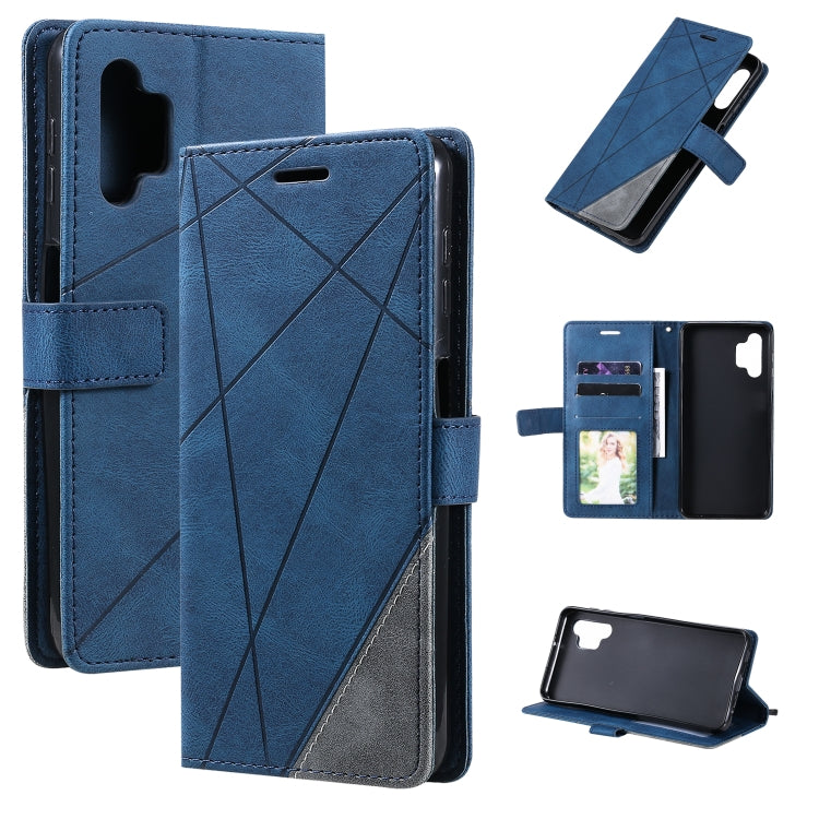 Skin Feel Splicing Horizontal Flip Leather Case with Holder & Card Slots & Wallet & Photo Frame, For Samsung Galaxy A11 (EU Version), For Samsung Galaxy A32 5G, For OnePlus 8T