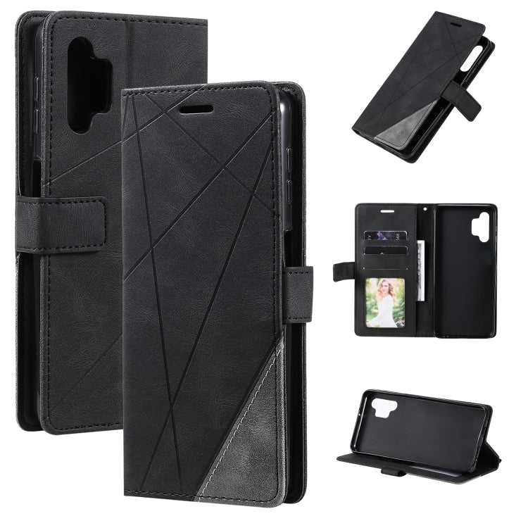 Skin Feel Splicing Horizontal Flip Leather Case with Holder & Card Slots & Wallet & Photo Frame, For Samsung Galaxy A11 (EU Version), For Samsung Galaxy A32 5G, For OnePlus 8T