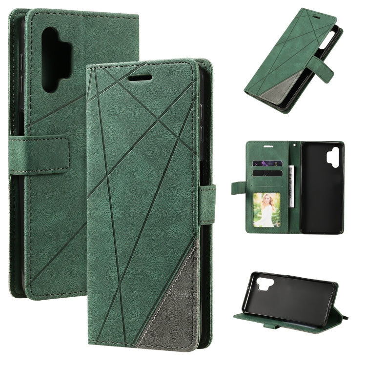Skin Feel Splicing Horizontal Flip Leather Case with Holder & Card Slots & Wallet & Photo Frame, For Samsung Galaxy A11 (EU Version), For Samsung Galaxy A32 5G, For OnePlus 8T