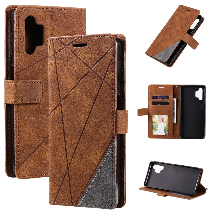 Skin Feel Splicing Horizontal Flip Leather Case with Holder & Card Slots & Wallet & Photo Frame, For Samsung Galaxy A11 (EU Version), For Samsung Galaxy A32 5G, For OnePlus 8T