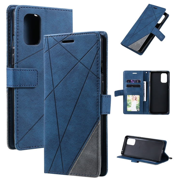 Skin Feel Splicing Horizontal Flip Leather Case with Holder & Card Slots & Wallet & Photo Frame, For Samsung Galaxy A11 (EU Version), For Samsung Galaxy A32 5G, For OnePlus 8T