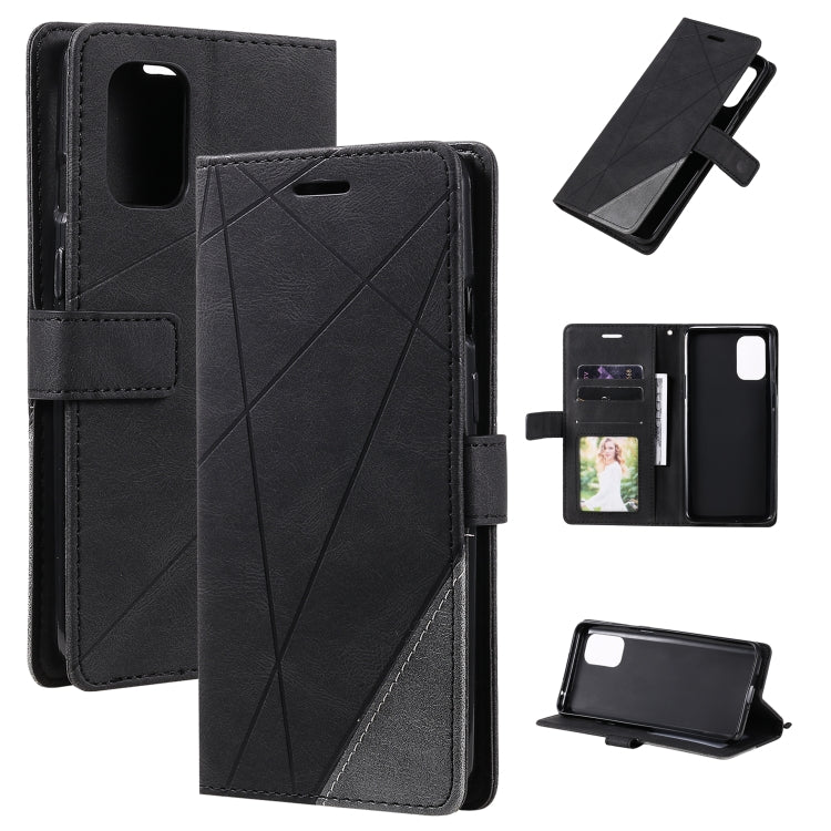 Skin Feel Splicing Horizontal Flip Leather Case with Holder & Card Slots & Wallet & Photo Frame, For Samsung Galaxy A11 (EU Version), For Samsung Galaxy A32 5G, For OnePlus 8T