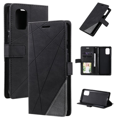 Skin Feel Splicing Horizontal Flip Leather Case with Holder & Card Slots & Wallet & Photo Frame, For Samsung Galaxy A11 (EU Version), For Samsung Galaxy A32 5G, For OnePlus 8T