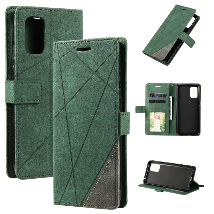 Skin Feel Splicing Horizontal Flip Leather Case with Holder & Card Slots & Wallet & Photo Frame, For Samsung Galaxy A11 (EU Version), For Samsung Galaxy A32 5G, For OnePlus 8T