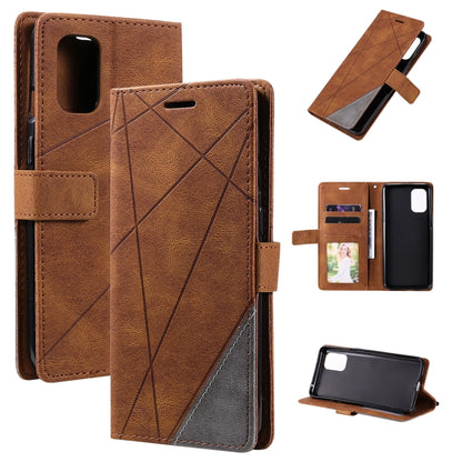 Skin Feel Splicing Horizontal Flip Leather Case with Holder & Card Slots & Wallet & Photo Frame, For Samsung Galaxy A11 (EU Version), For Samsung Galaxy A32 5G, For OnePlus 8T