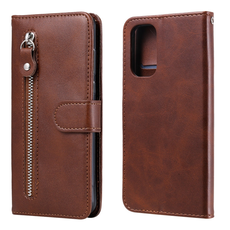 Fashion Calf Texture Zipper Horizontal Flip Leather Case with Stand & Card Slots & Wallet, For OPPO Reno5 / Find X3 Lite, For Xiaomi Redmi Note 10 4G / Note 10S, For Xiaomi Redmi Note 10 Pro / 10 Pro Max, For Samsung Galaxy A02 / M02 (EU Version)