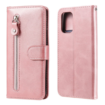 Fashion Calf Texture Zipper Horizontal Flip Leather Case with Stand & Card Slots & Wallet, For OPPO Reno5 / Find X3 Lite, For Xiaomi Redmi Note 10 4G / Note 10S, For Xiaomi Redmi Note 10 Pro / 10 Pro Max, For Samsung Galaxy A02 / M02 (EU Version)