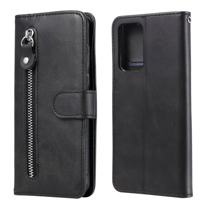 Fashion Calf Texture Zipper Horizontal Flip Leather Case with Stand & Card Slots & Wallet, For OPPO Reno5 / Find X3 Lite, For Xiaomi Redmi Note 10 4G / Note 10S, For Xiaomi Redmi Note 10 Pro / 10 Pro Max, For Samsung Galaxy A02 / M02 (EU Version)